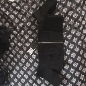 True Religion black zipper crop top